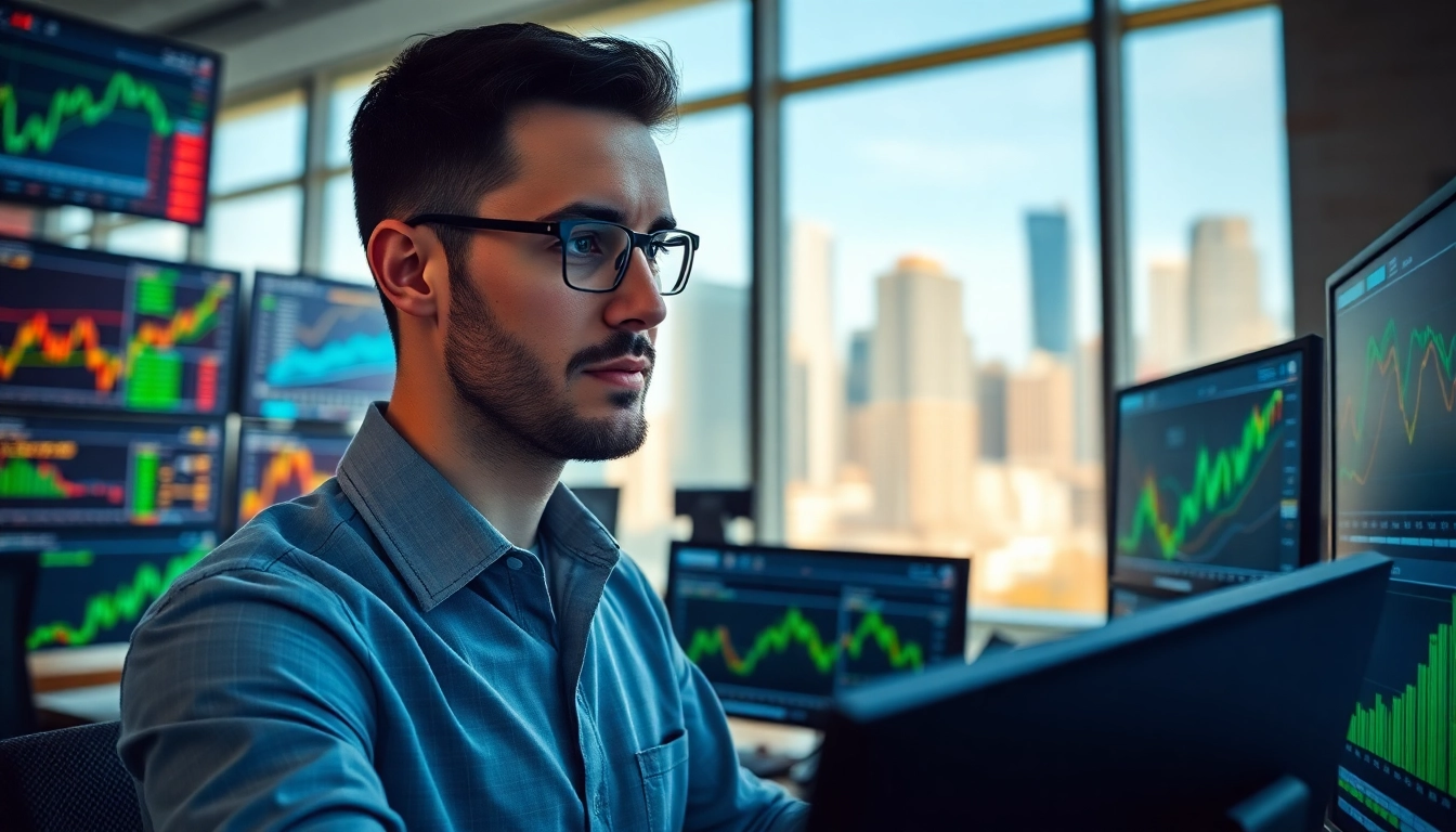 Analyzing sway markets trends in a modern trading workspace.