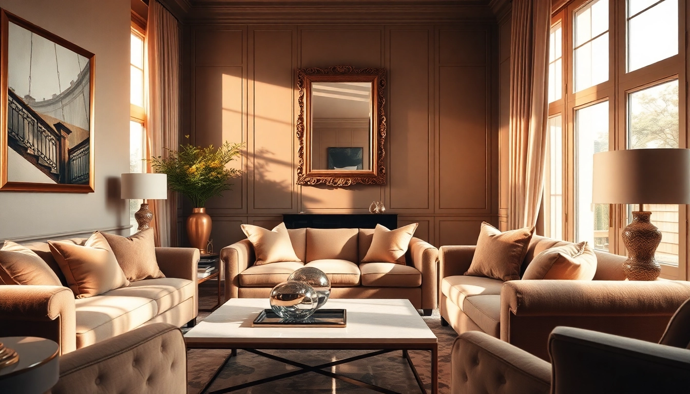 Decorando con luxury12, estilo de vida lujoso en un acogedor salón.
